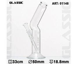 Skleněný bong Glassic Flash 33cm, průměr 50mm