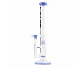 Skleněný bong Grace Glass Limited Edition Straight Blue Bong , modrý, 41cm