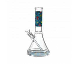 Skleněný bong Keith Haring Water Pipe, s perkolátorem