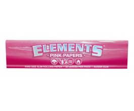 Papírky ELEMENTS PINK King Size, 32ks v balení