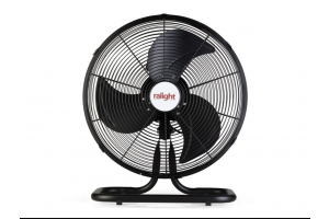 Ventilátor Ralight 50 T-G BLACK podlahový, průměr 50cm