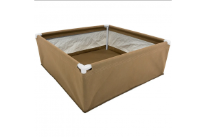 CALI BEDS vel. S - textilní zvýšený pěstební záhon 90x90x45cm