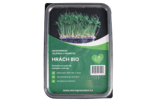 Microgreens sada Hrášek BIO